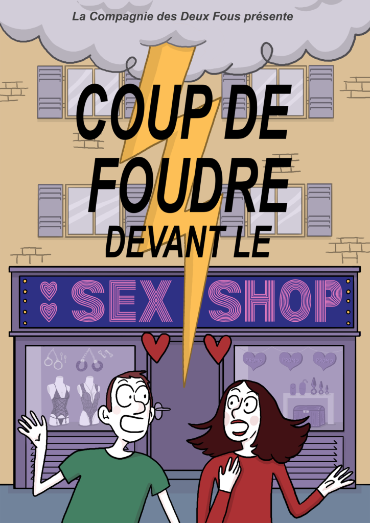 Coup de foudre devant le Sex Shop